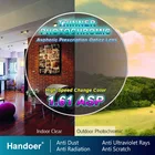 Оптические линзы Handoer 1,61, фотохромные, односторонние, по рецепту, быстрое изменение цвета, светочувствительные, корректирующие зрение