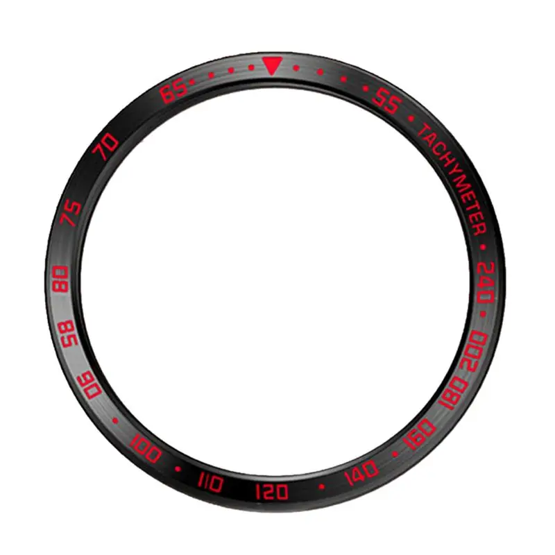 Anti Scratch Metal Bezel Ring Adhesive Cover Replacement For Samsung Galaxy Watch 46MM For Galaxy Gear S3 Frontier and Classic
