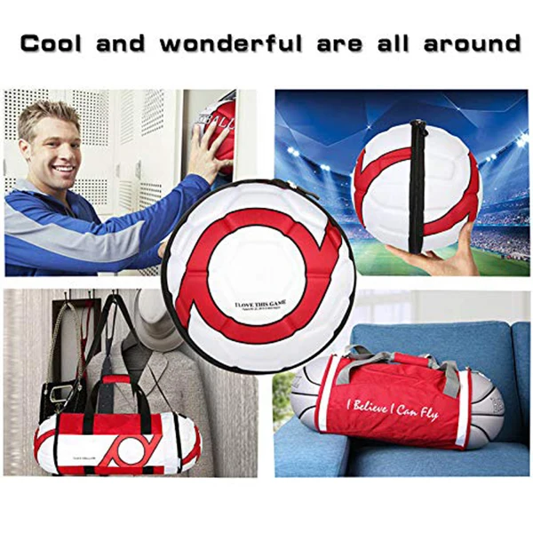 WOSAWE спортивная сумка в форме футбольного мяча для спортзала путешествий отдыха