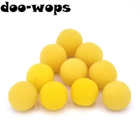 10pcs 3 5cm soft yellow sponge ball finger magic tricks appearingvanishing balls magia stage street illusions fun classic toys