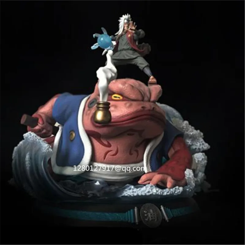 Аниме Наруто статуя Jiraiya полноразмерный портрет Gama Sennin бюст GK фигурка