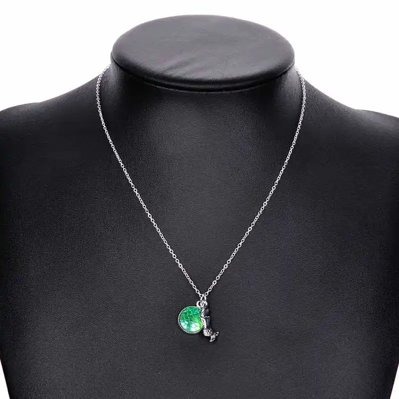 Темпераментный подарок простое модное ожерелье новое с русалкой аксессуары