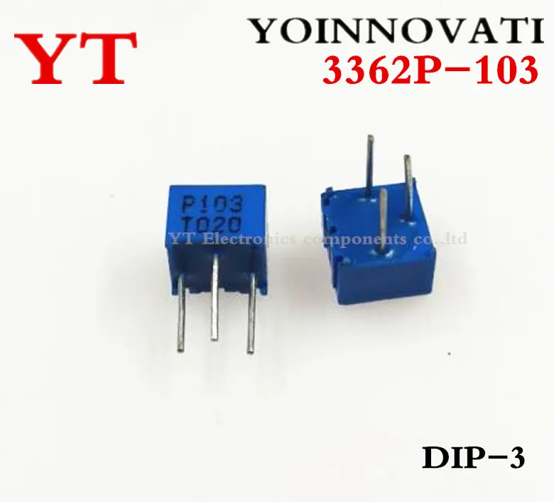 100 шт 10 кОм высокой точности 3362P переменные резисторы 3362p 103|resistor high precision|resistor