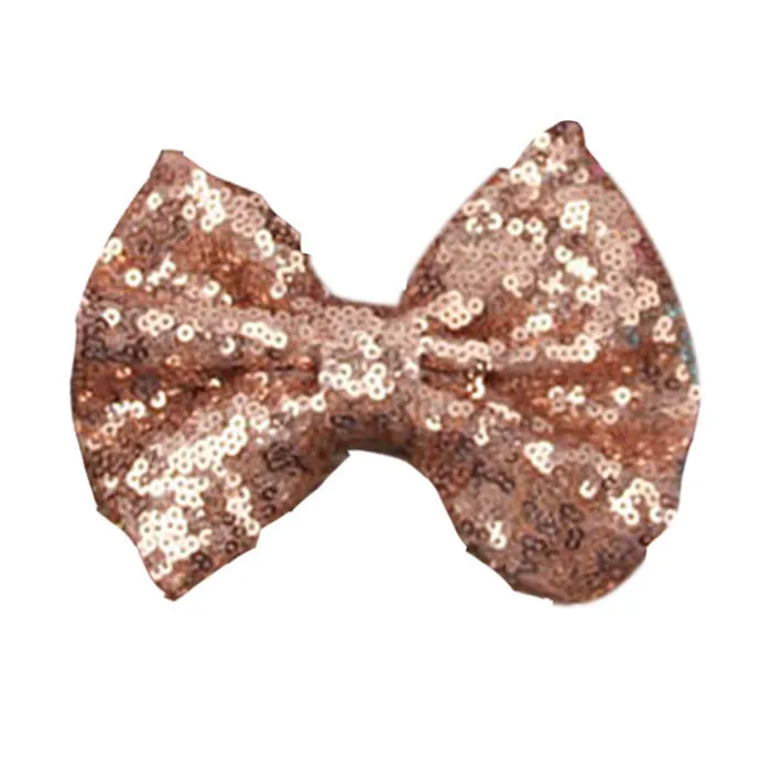 TELOTUNY New Children Sequin Barrettes Cute Baby Girl Big Bow Hair Accessories cute hairclips S3MAR15 | Детская одежда и обувь