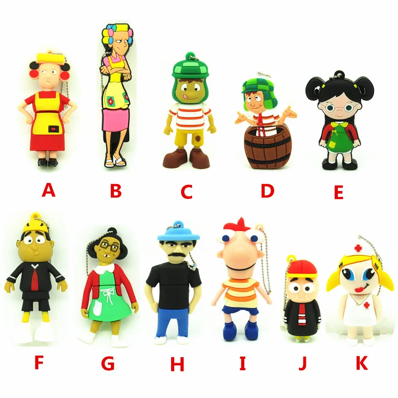 Флэш-накопитель серии Funny girl &amp boy usb карта памяти для большого пальца