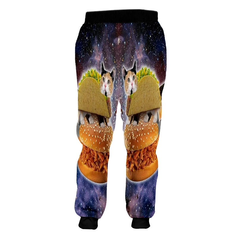 OGKB Homme Loose GYMS 3D Harem Pants Printed American Flag Eagle Casual Large Size Habiliment For Men Spring Sweatpants | Мужская одежда