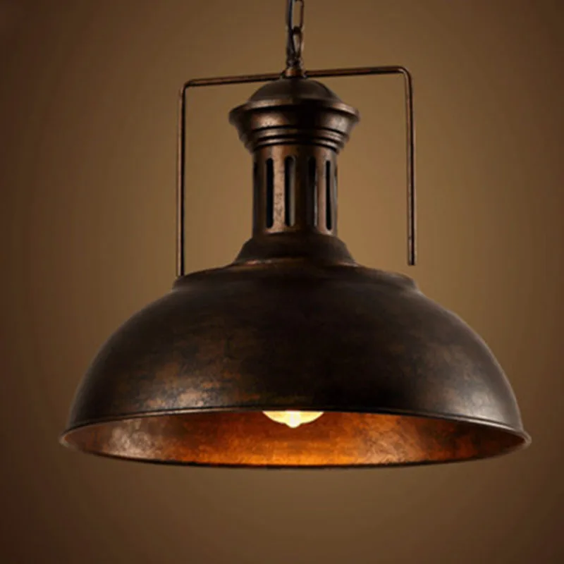 Edison vintage industrial lamp shade chain pendant light retro loft iron lighting Fixtures for  bar coffee shop