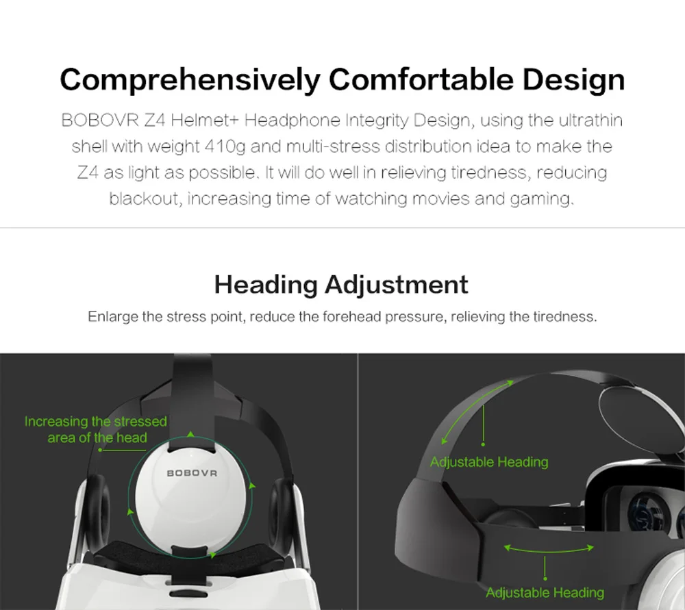 Bobovr Z4 VR Box 3D очки Виртуальная реальность мини Google Cardboard шлем VR очки гарнитуры BOBO VR для 4-6 дюймов мобильного телефона