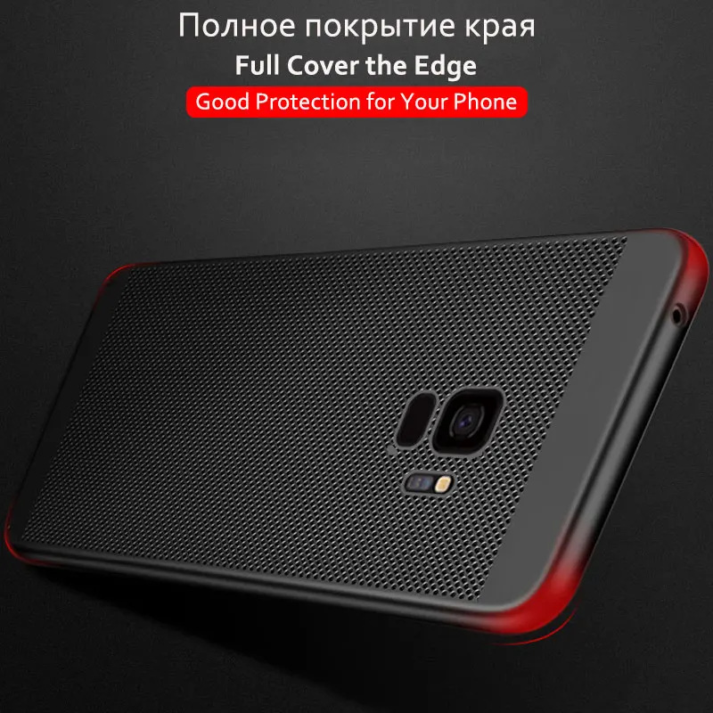 CHOEOIWE Чехлы для Samsung Galaxy A8 2018 S9 Plus дышащий жесткий матовый чехол из поликарбоната с