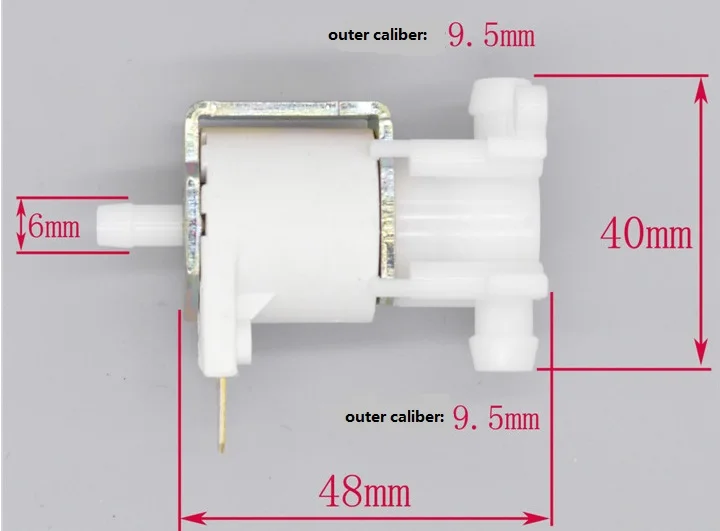 Электромагнитный клапан: 24 В постоянного тока/спускной клапан водяной
