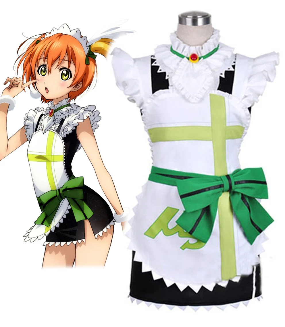 Love Live! Костюм косплея Рина хошидора из мультфильма Cos одежда для сражений и песен