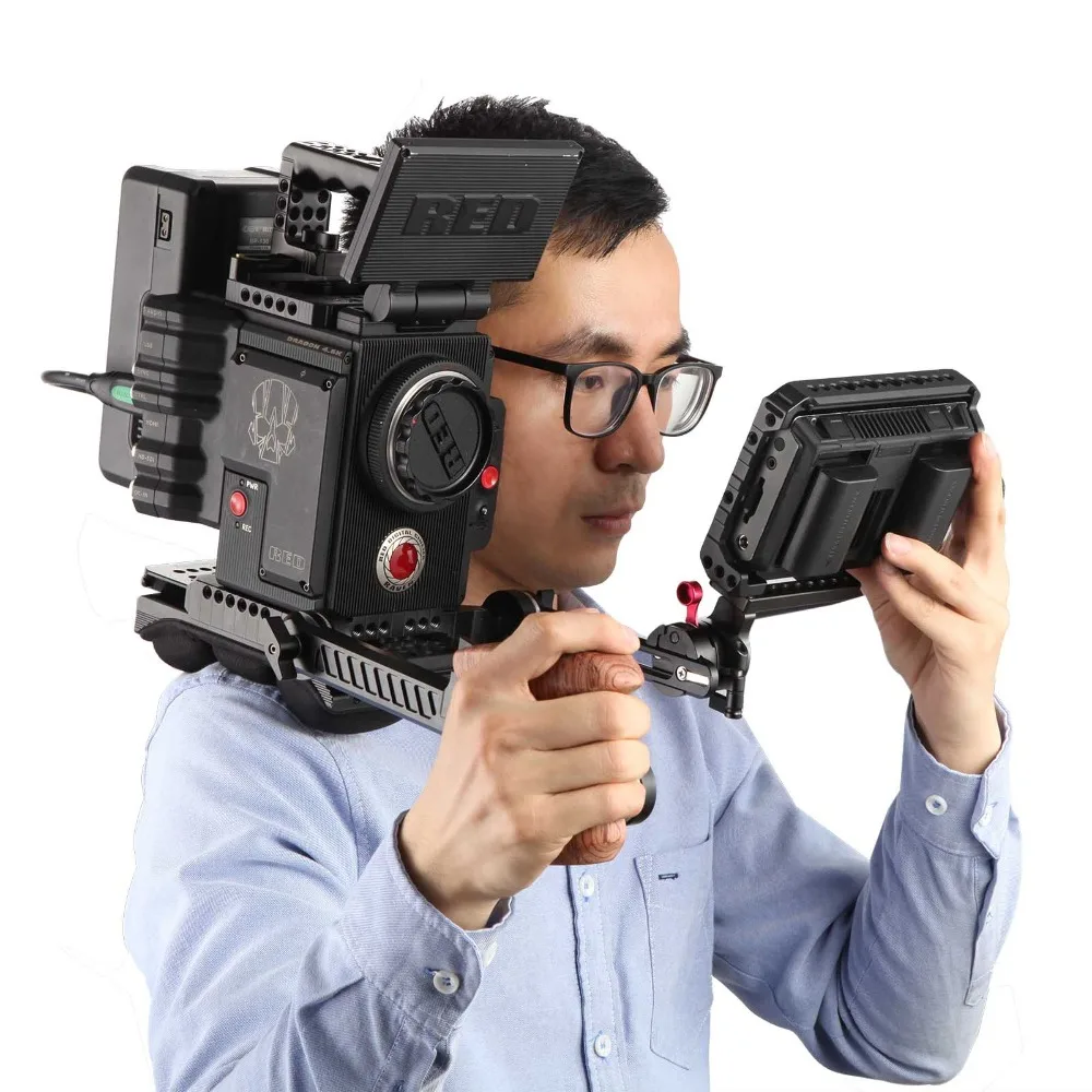 SmallRig DSLR камера Rig регулируемое EVF крепление с ARRI розеткой быстроразъемный для