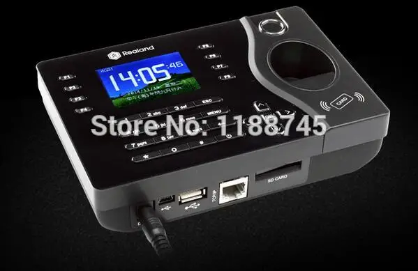 Commercial Realand A-C081 2.4" TFT Fingerprint PIN Card Time Attendance Clock USB | Безопасность и защита