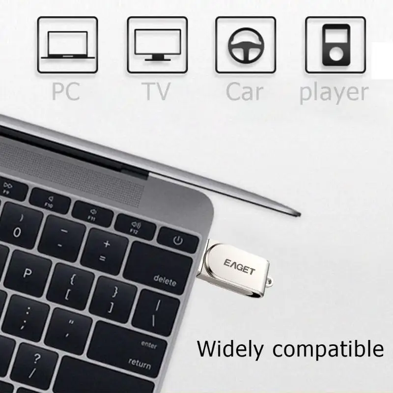 Eaget S30 32 ГБ/64 ГБ портативный металлический USB 2,0/3,0 флеш-накопитель Высокая скорость бизнес-Память Хранение данных U диск палка ручка-накопитель горячая распродажа