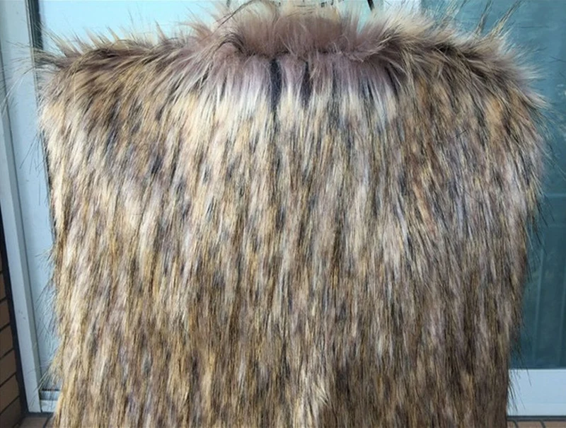 

Womens Autumn And Winter Imitation Fox Fur Vests Plus Size Fashion Casual Female Man-Made Fur Waistcoats Colete Feminino C41