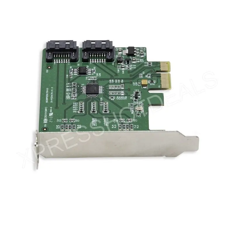 PCI E Express на 2 порта SATA3.0 SATA III Расширительная карта с низким профилем ASM1061|sata iii|low