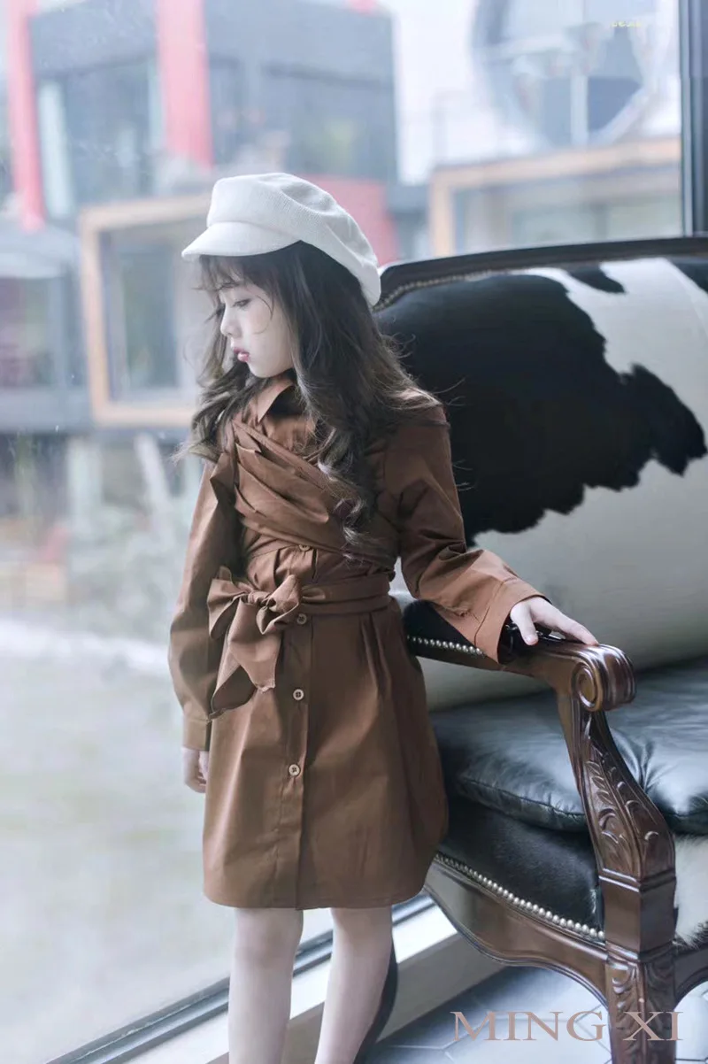 2019 spring new children's clothing shirt in the long section of with a thin coat | Детская одежда и обувь