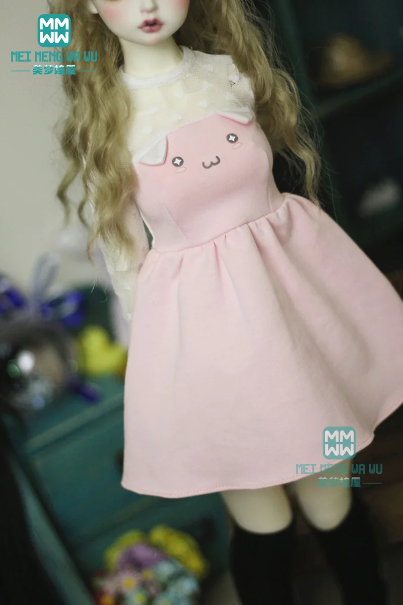 Одежда для кукол BJD платье девочек 58-62 см 1/3 SD10 SD13 DD модное розовое принцессы |