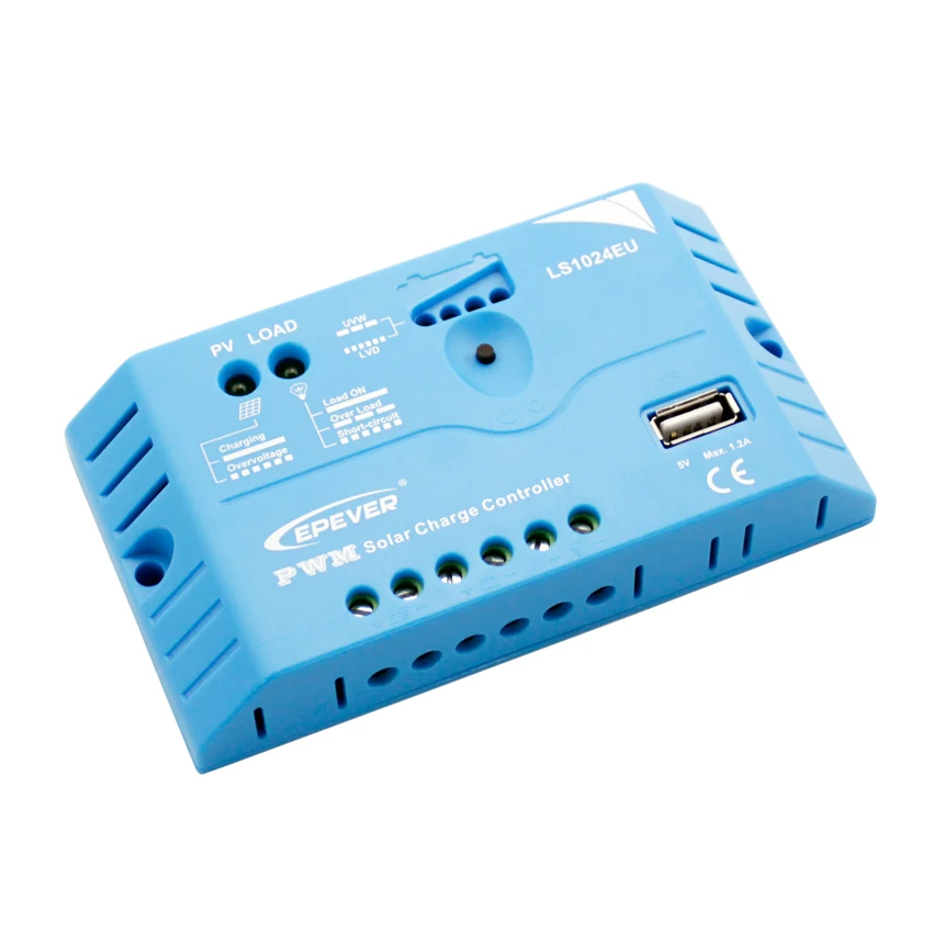 Регулятор заряда 10A LS1024EU EP EPEVER PWM LandStar регулятор солнечной батареи с 5 В USB|solar charge
