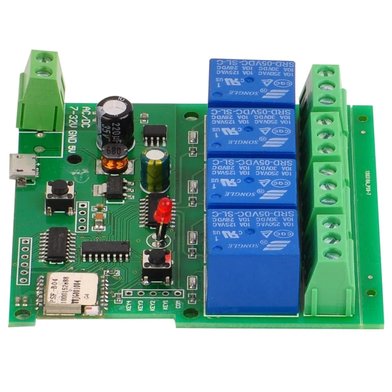Для Dc7 32V 4Ch Wifi переключатель беспроводной релейный модуль умный дом