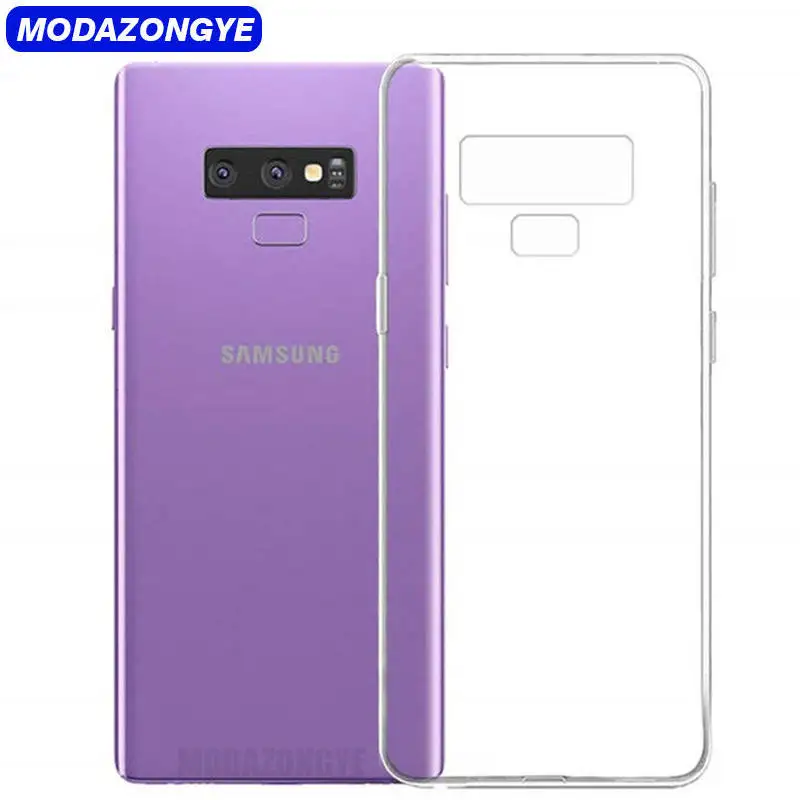 Чехол для Samsung Note 9 Note9 прозрачный мягкий силиконовый чехол телефона Galaxy N960F SM-N960F