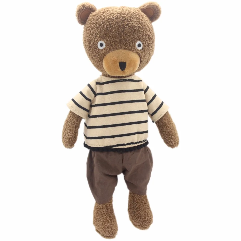 JESONN Stuffed Animals Bear Soft Plush Toys Teddy Dressed Dolls for Baby and Kid's Birthday Gifts 33 CM | Игрушки и хобби