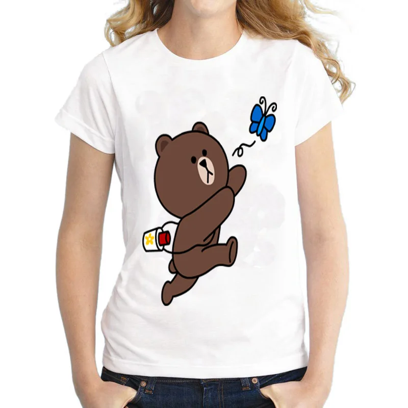 Topjini 2017New Arrival Summer Women Tops Loose Plus Size 5XL 6XL O-neck T-shirt High Quality Cartoon Rabbit Print |