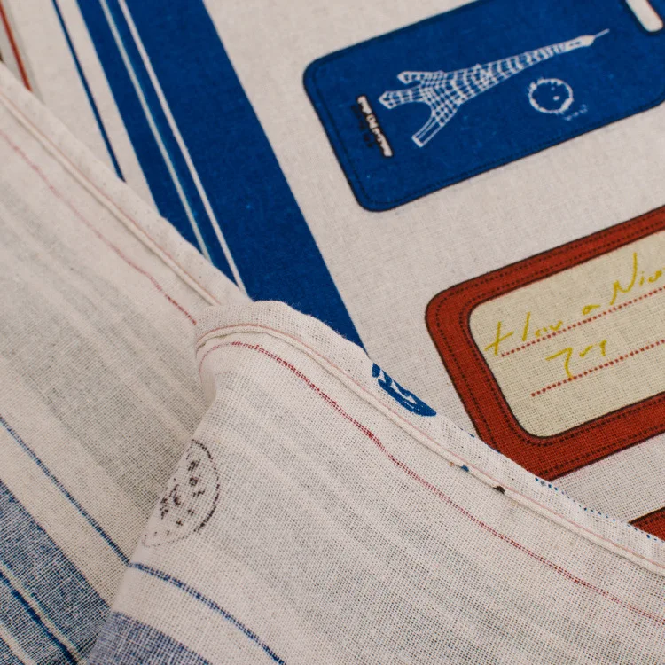 Скатерть для багажа с принтом самолета в Корейском стиле полосатая мультяшная