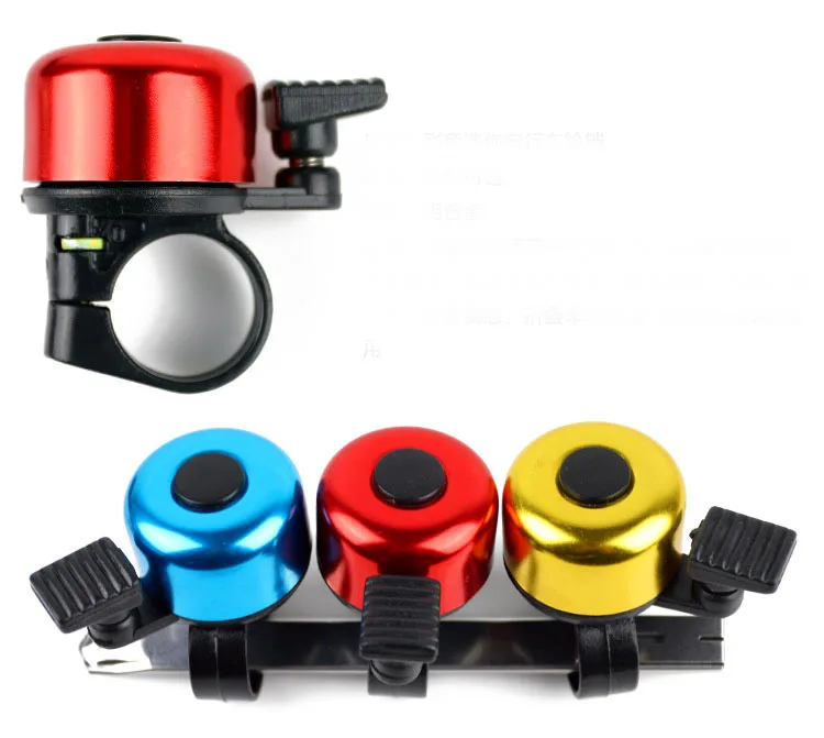 1 шт. звуковое кольцо из металлического сплава с сигнальным рогом для велосипеда