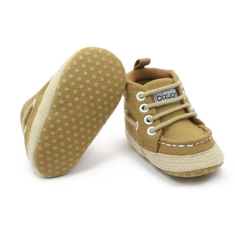

Toddler Baby Boys Shoes Cotton Canvas Infant Sneaker Soft Bottom Bebe Crib Baby Moccasins Shoes 0-18M