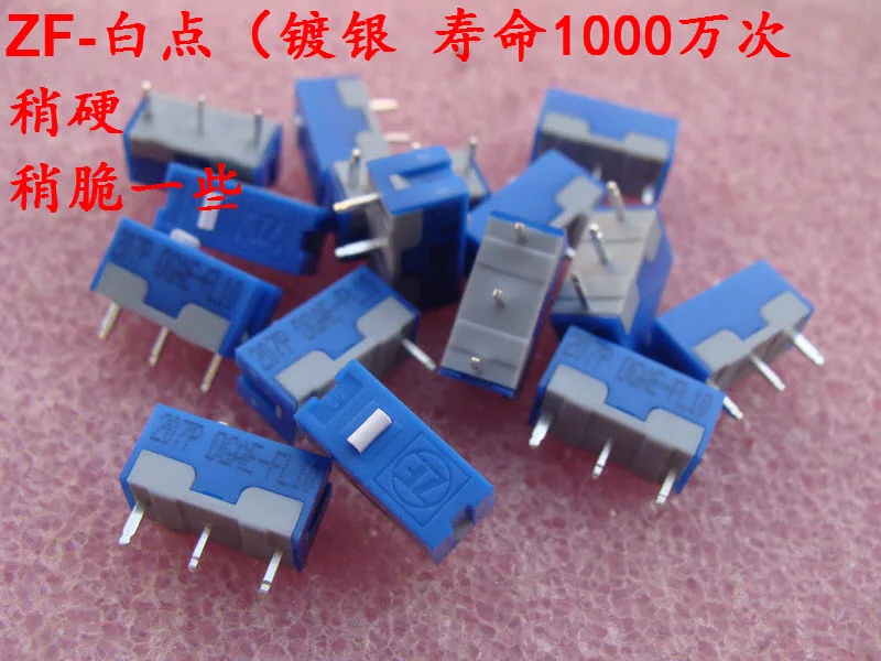 4pcs/pack original ZF red white gold black dot mouse button micro switch DG series | Компьютеры и офис