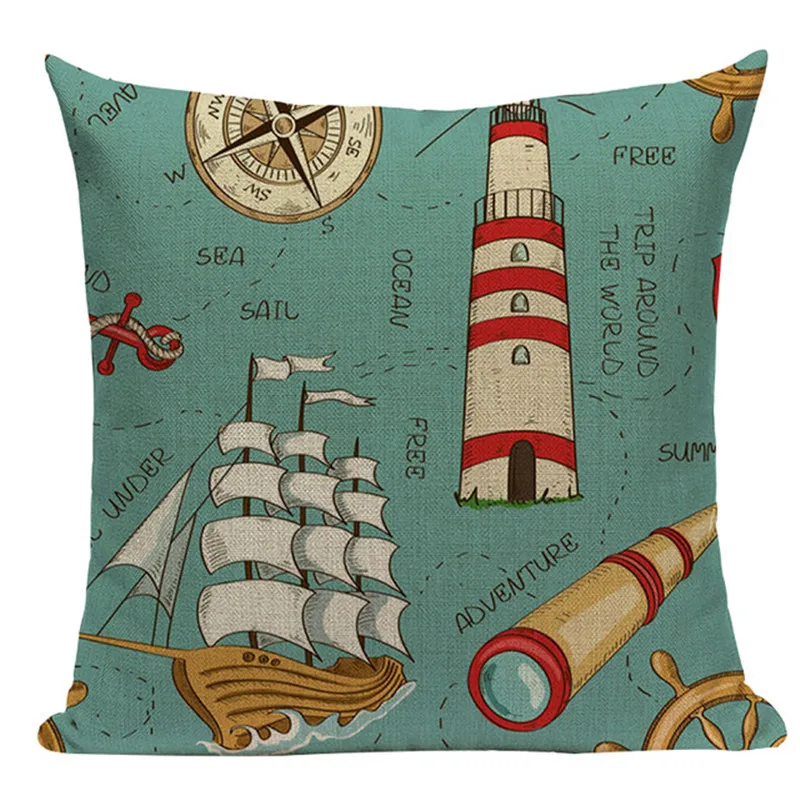 Wholesale Geometric ocean Animal Style Patterns Cushion Cover Sofa Home Decor Throw Pillow Chair Car Case custom | Дом и сад