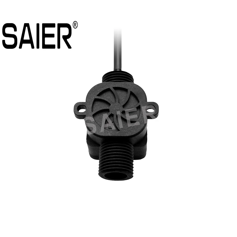 Прямая продажа с завода Saier черный нейлоновый материал магнитный датчик потока