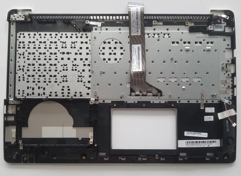 

Bilingual Keyboard For ASUS S551 K551 S551L R553L S551LN V551 K551L Top Cover Upper Case Palmrest 90NB02A0-R30100 Silver