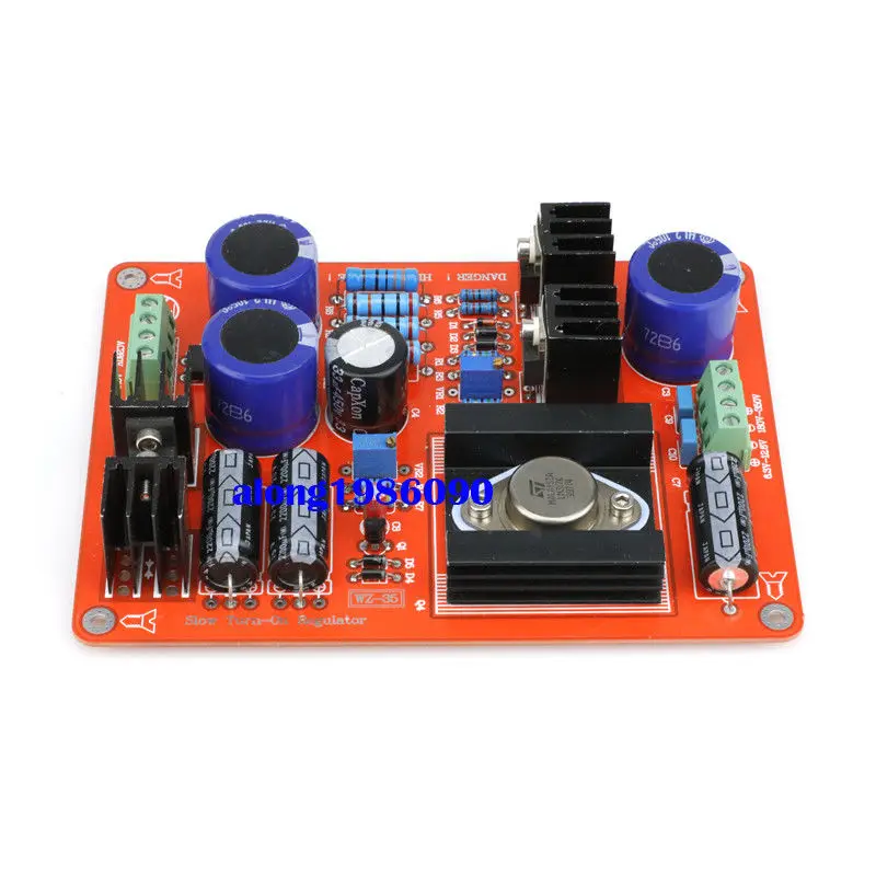 DIYERZONE Высокое напряжение + нить Регулируемая плата питания для трубки Preamp DIY L12