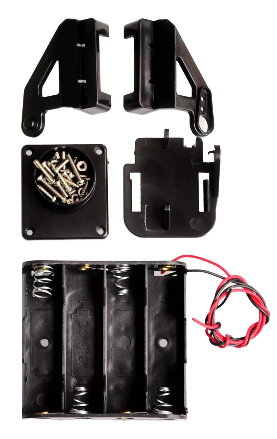 

New Avoidance tracking Motor Smart Robot Car Chassis Kit Speed Encoder Battery Box 4WD Ultrasonic module For Arduino kit