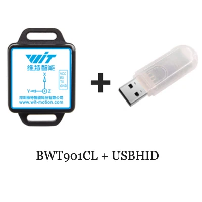 BWT901CLUSB-HID Bluetooth Цифровой Инклинометр компас, BWT901CL AHRS акселерометр+ гироскоп+ Угол+ магнитометр(XYZ, 200 Гц, MPU9250) для ПК/Android/MCU - Цвет: BWT901CLUSB-HID