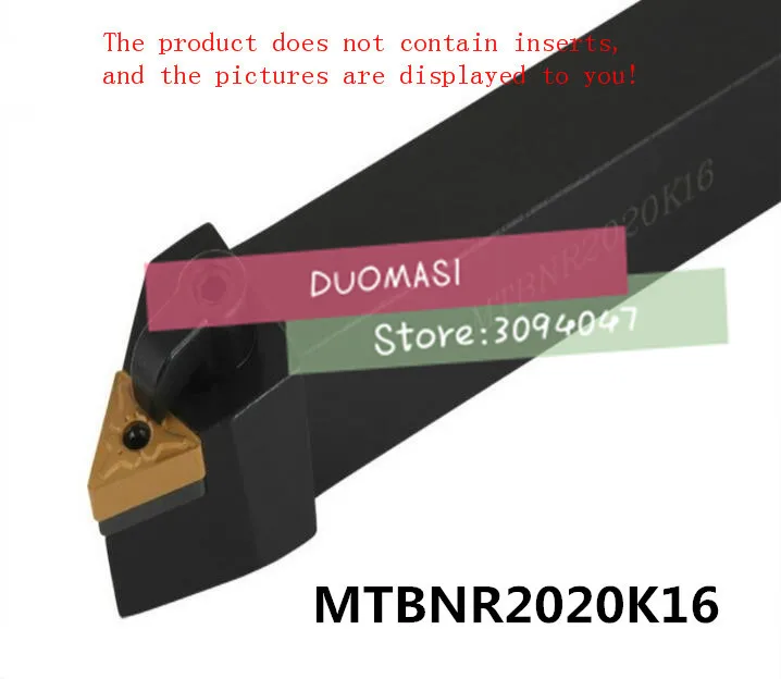 MTBNR2020K16 внешний токарный инструмент Заводские розетки балка сверлильный брусок