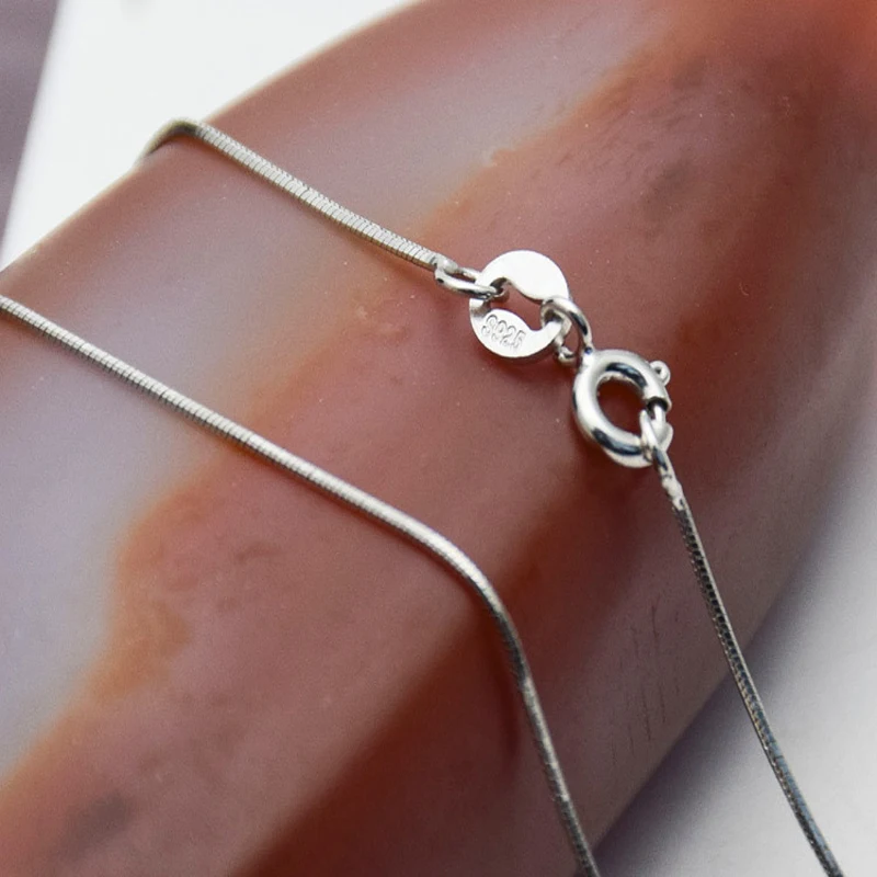 Женское Ожерелье-змейка из серебра 100% пробы 925 мм | Украшения и аксессуары