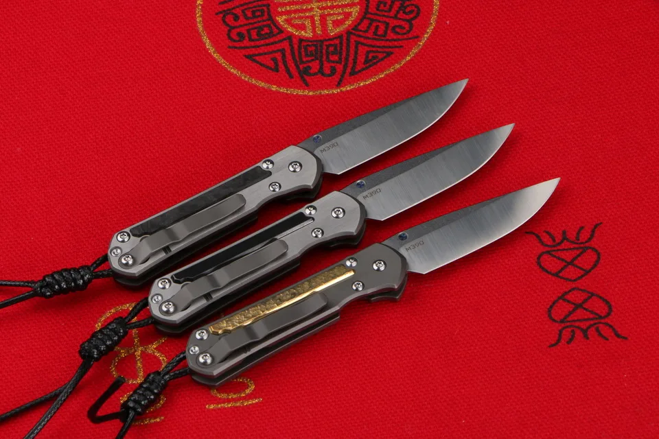 Кевин Джон маленький sebenza 21 складной нож M390 лезвие TC4 титановая ручка Открытый Отдых Охота карманные Фруктовые Ножи EDC инструменты