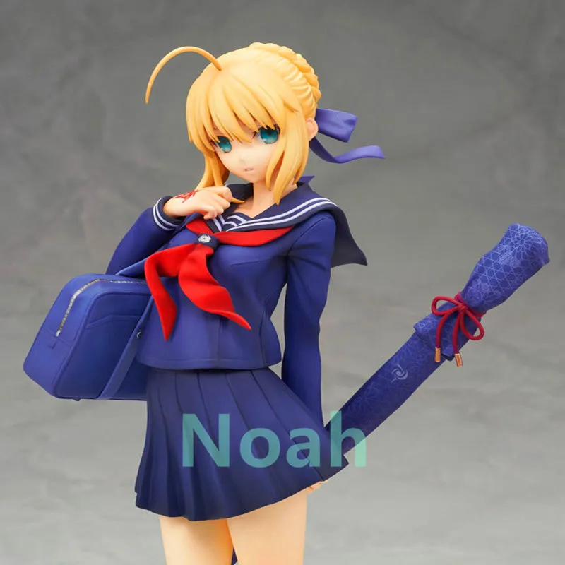 8 дюймовая школьная форма seba Fate stay night Master Altria Saber Lily Ver. PVC фигурка ToyBOX 12 5 см B86 |