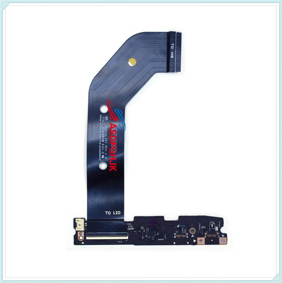 Плата USB NS A901 w кабель DA30000H420 для Lenovo Yoga 910 13IKB 100% TESED OK|Компьютерные кабели и разъемы|