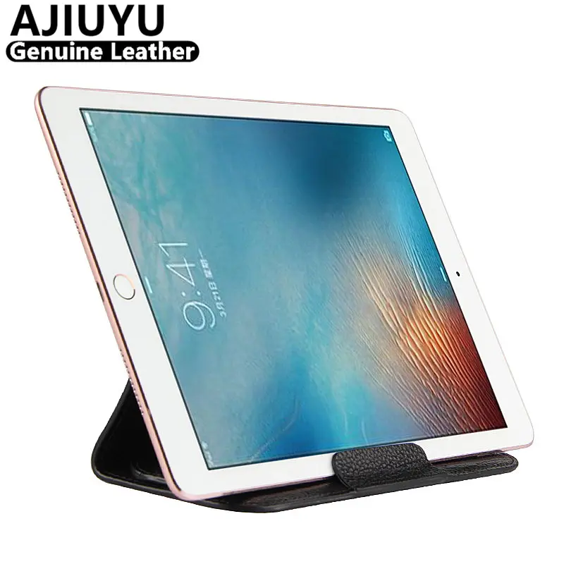 

AJIUYU Genuine Leather For iPad mini 3 2 1 Case Protective Smart Cover Protector Tablet For Apple iPad mini3 mini2 Case Cowhide