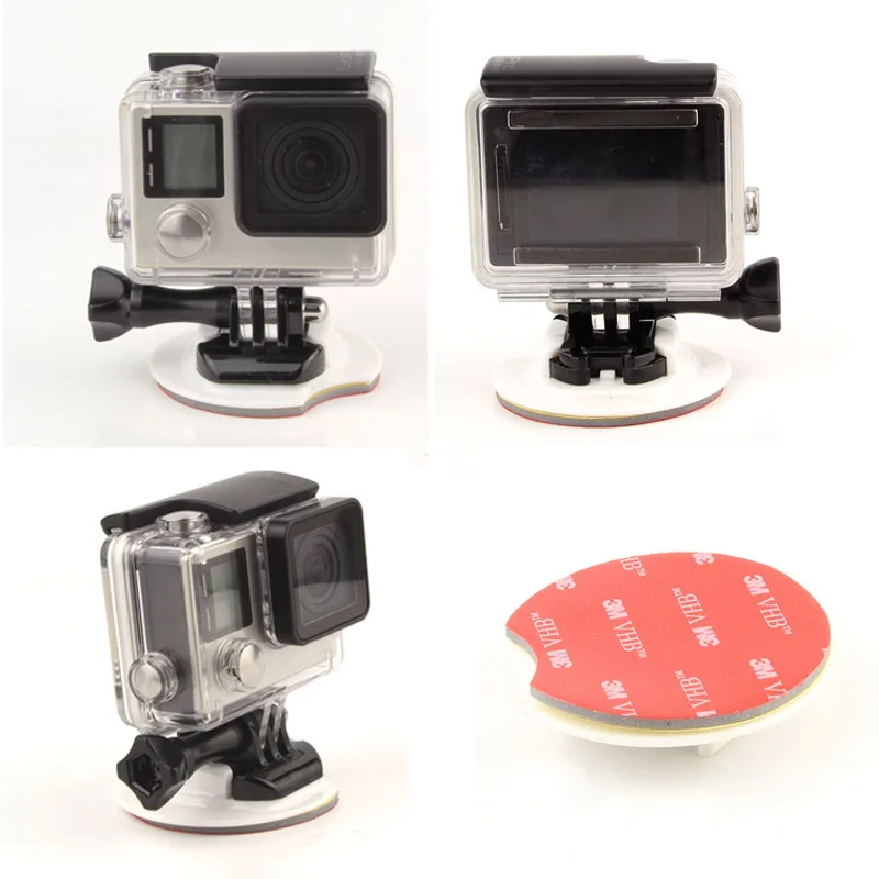 QIUNIU аксессуары для GoPro, набор для серфинга, набор адаптеров для крепления на сноуборде, набор для GoPro Hero 2 3 3+ 4 5 6 для Xiaomi Yi для SJCAM