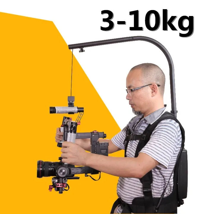 Как EASYRIG 3 10 кг видео и фильм Serene камера для dslr DJI Ronin M оси gimbal стабилизатор гироскоп