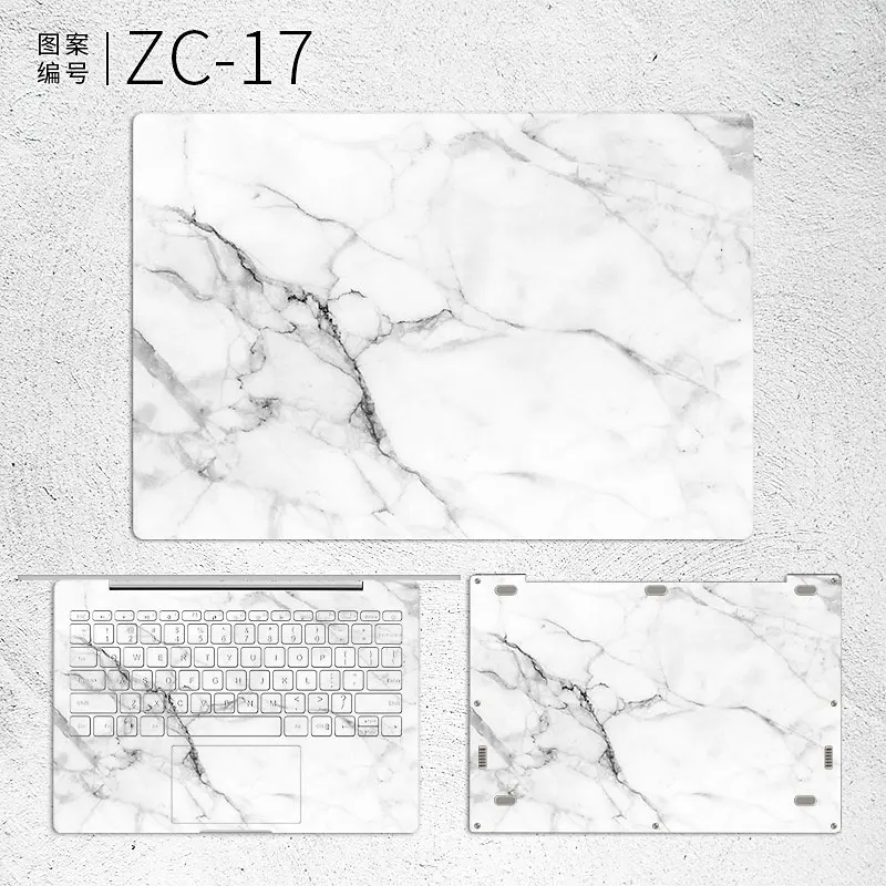 marble grain laptop sticker for xiaomi mi notebook air 12 5 13 3 pro 15 6 laptop skin for xiaomi gaming notebook 15 6 inch cover free global shipping