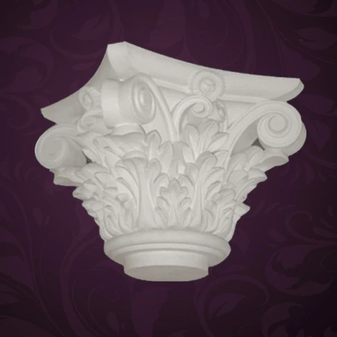 Полиуретановые декоративные римские колонны в римском коринтийском стиле