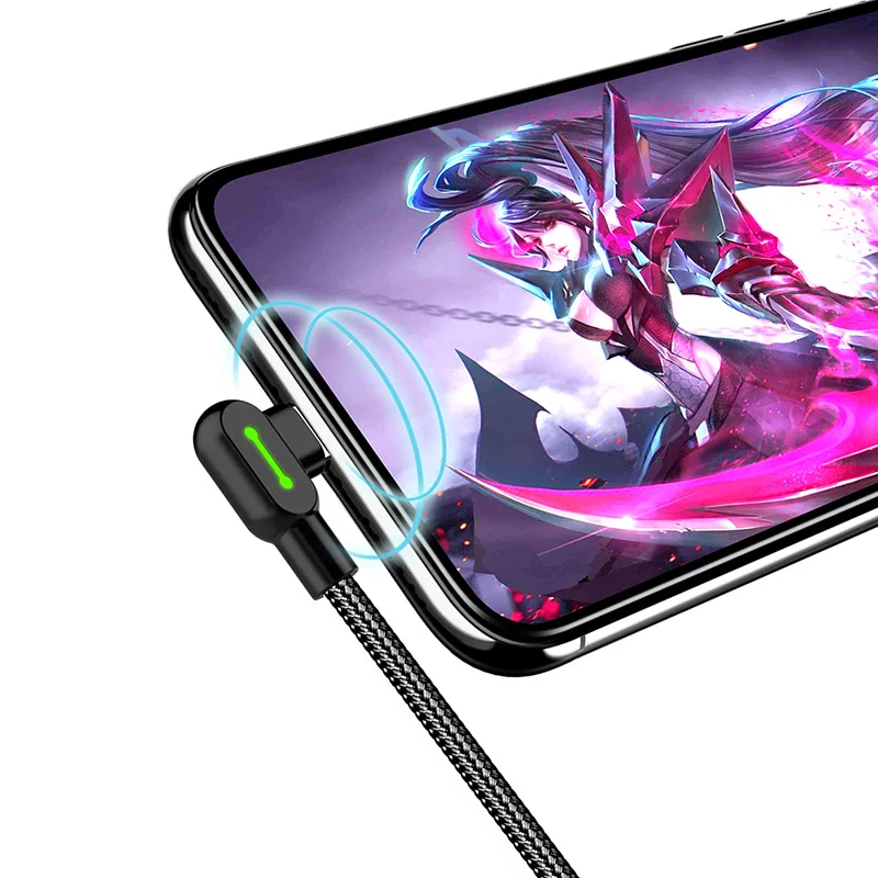USB 3 1 кабель для быстрой зарядки под прямым углом 90 градусов синхронизации данных