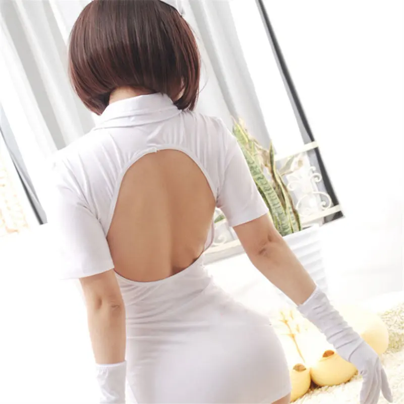 Горячее сексуальное медсестренное платье для ролевых игр в костюмах и соблазнительных костюмах для взрослых любовников.