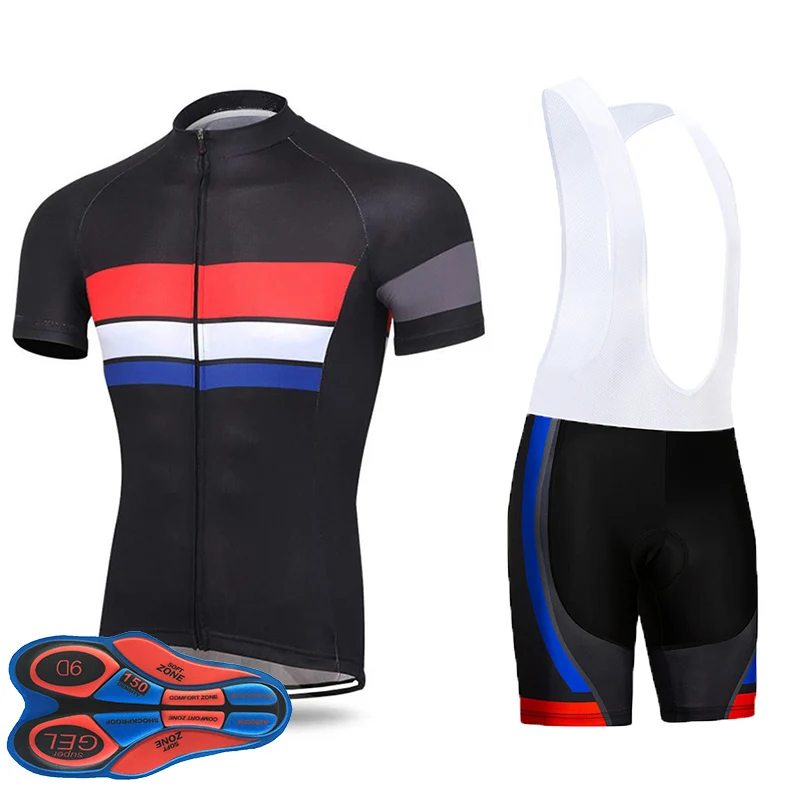2022 Pro Team Cycling Jersey Bike Short Sets MTB Ropa Ciclismo Wear Mens Maillot Culotte 9D Gel Pad Uniform |